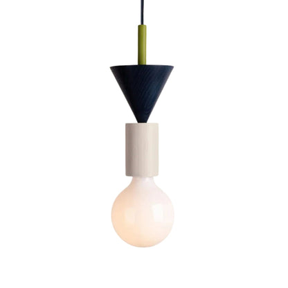 Pendant Light Wood LED Nordic Geometric Lighting | Zenviro