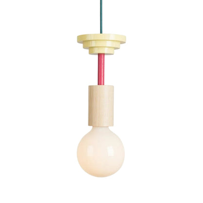 Pendant Light Wood LED Nordic Geometric Lighting | Zenviro