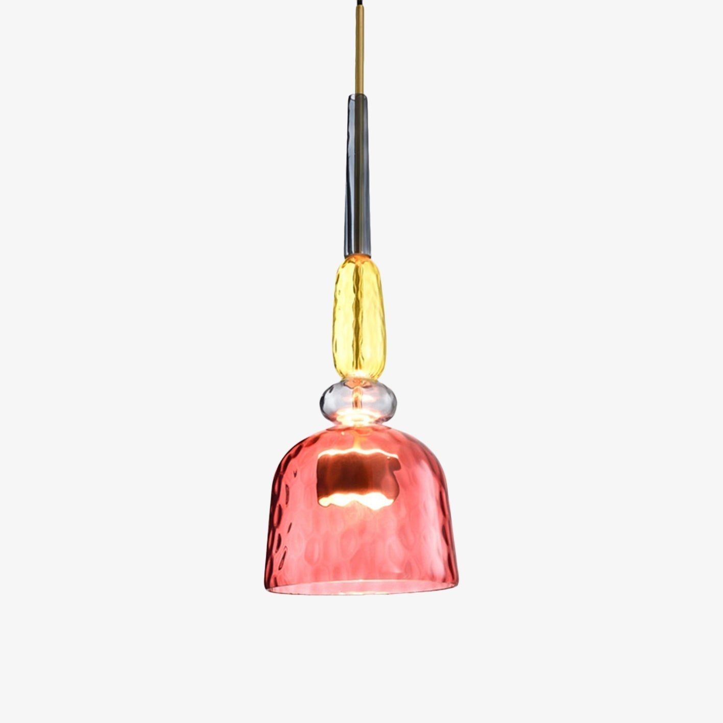 Pendant Light in Coloured Glass for Modern Spaces | Elaris