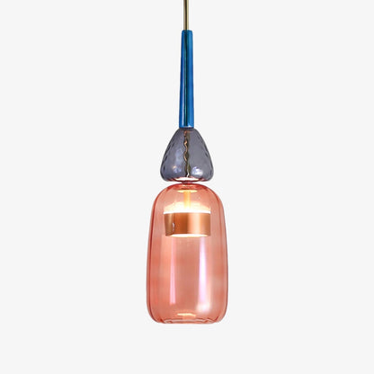 Pendant Light in Coloured Glass for Modern Spaces | Elaris