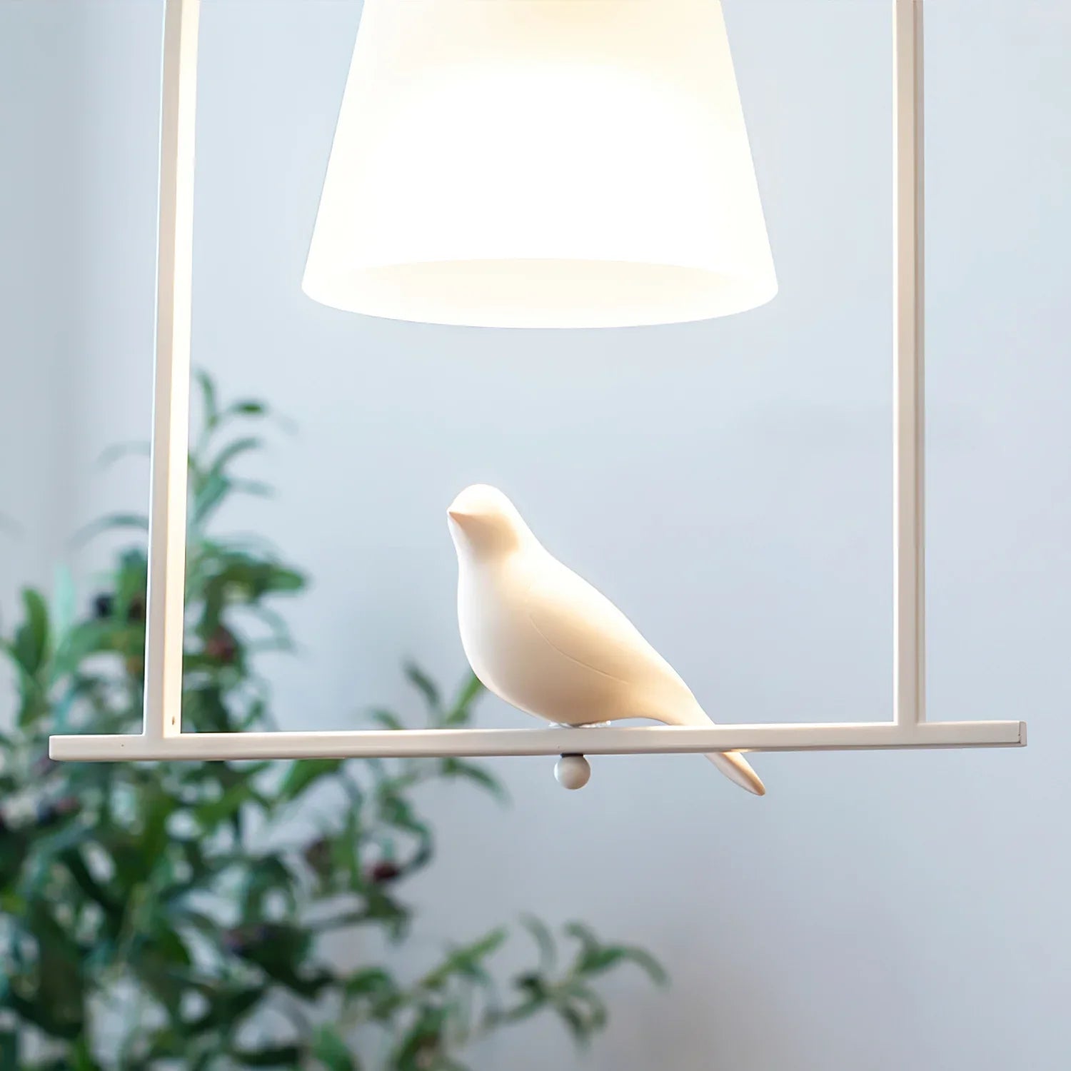 Pendant Light with Bird Accents Scandinavian Style | Arlina
