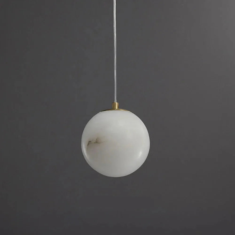 Pendant Marble Shade Scandinavian Style Light | Lunera