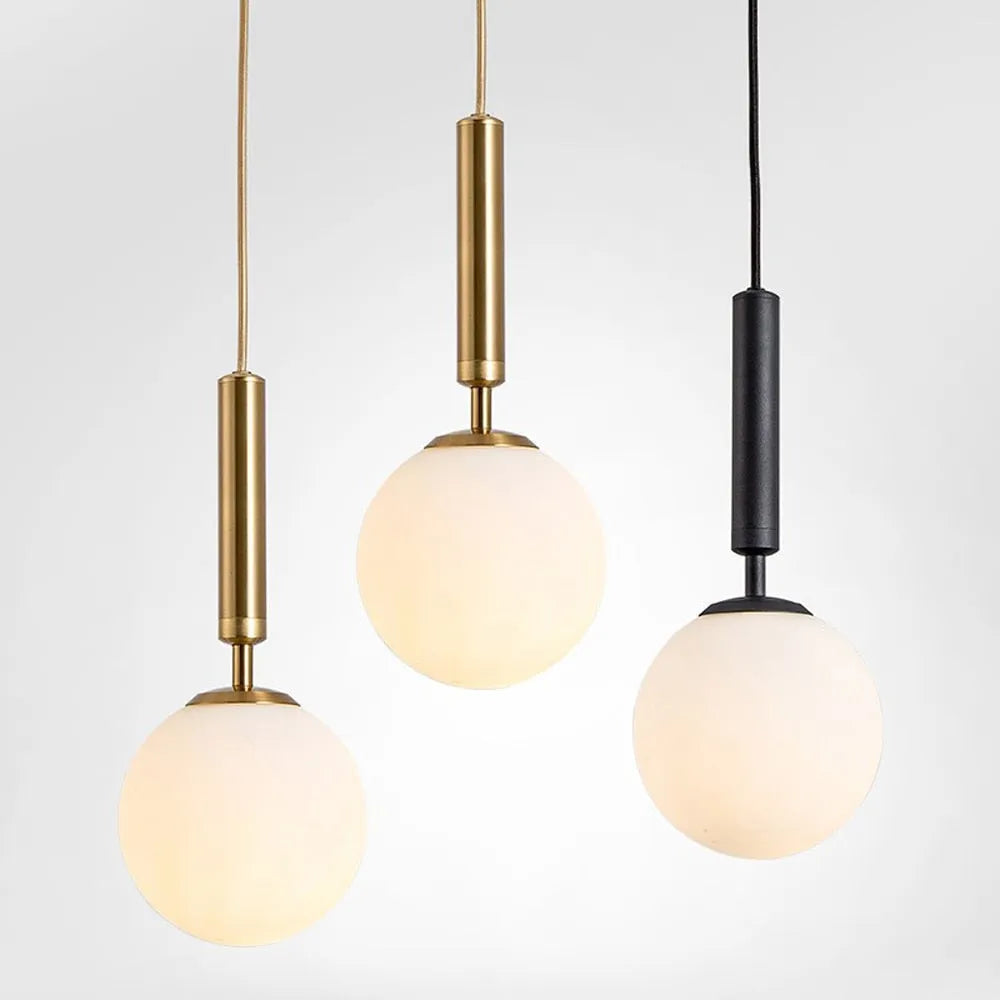 Pendant Light Black Gold Modern Dining Fixture | Nexaro