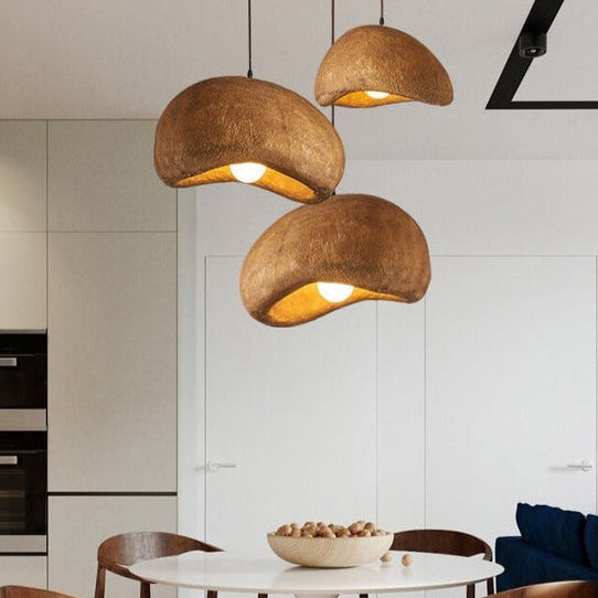 Pendant Resin Cloud Light Japandi Style | Belnora