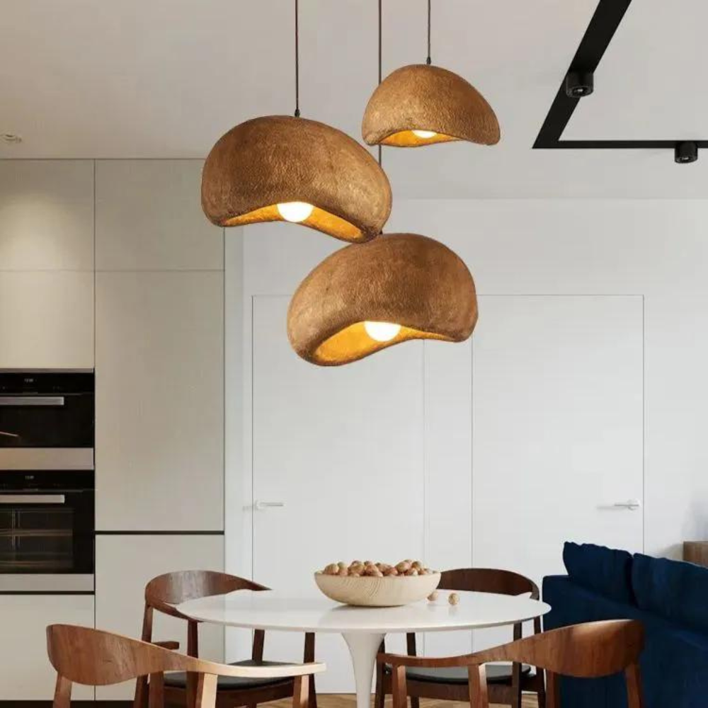 Pendant Resin Cloud Light Japandi Style | Belnora