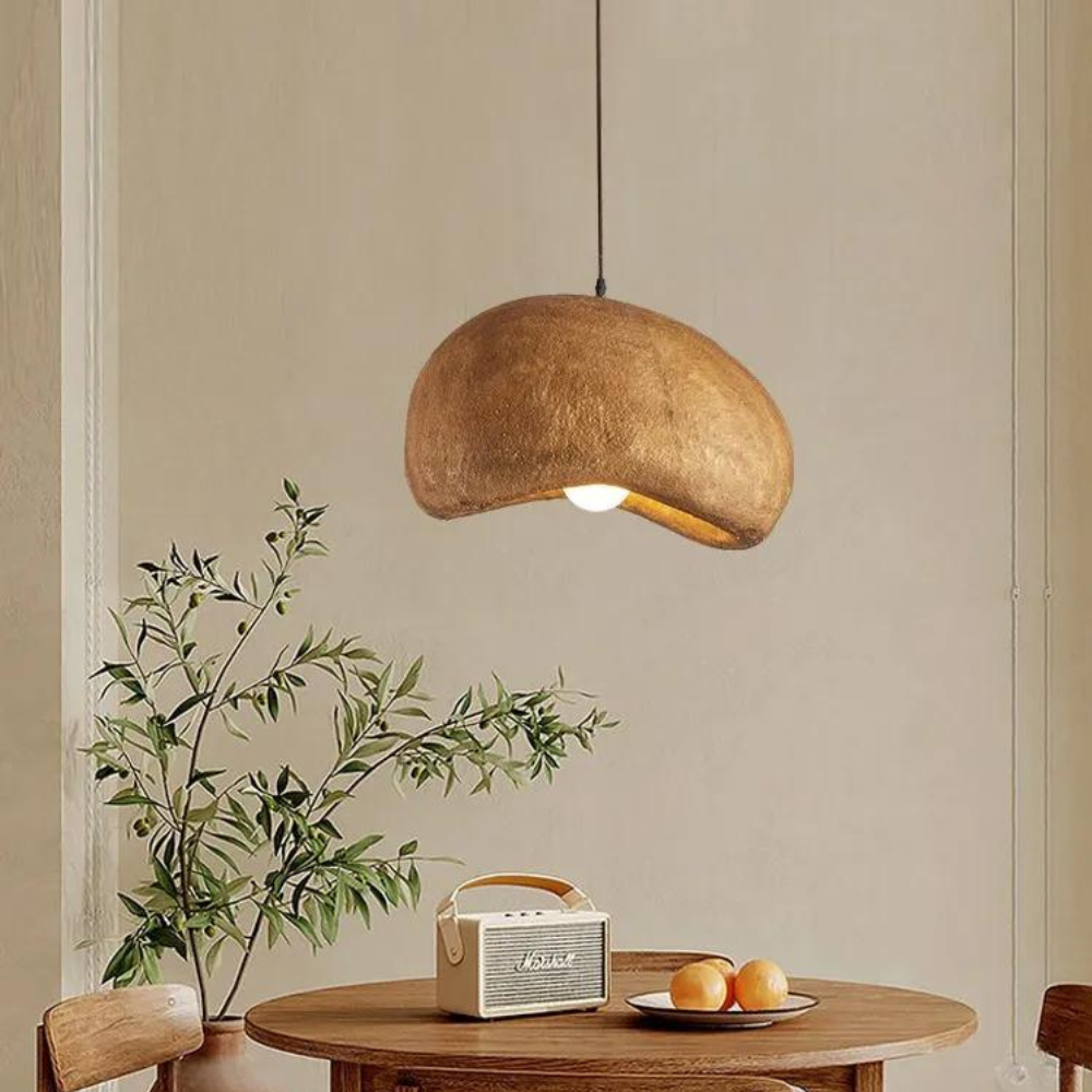 Pendant Resin Cloud Light Japandi Style | Belnora