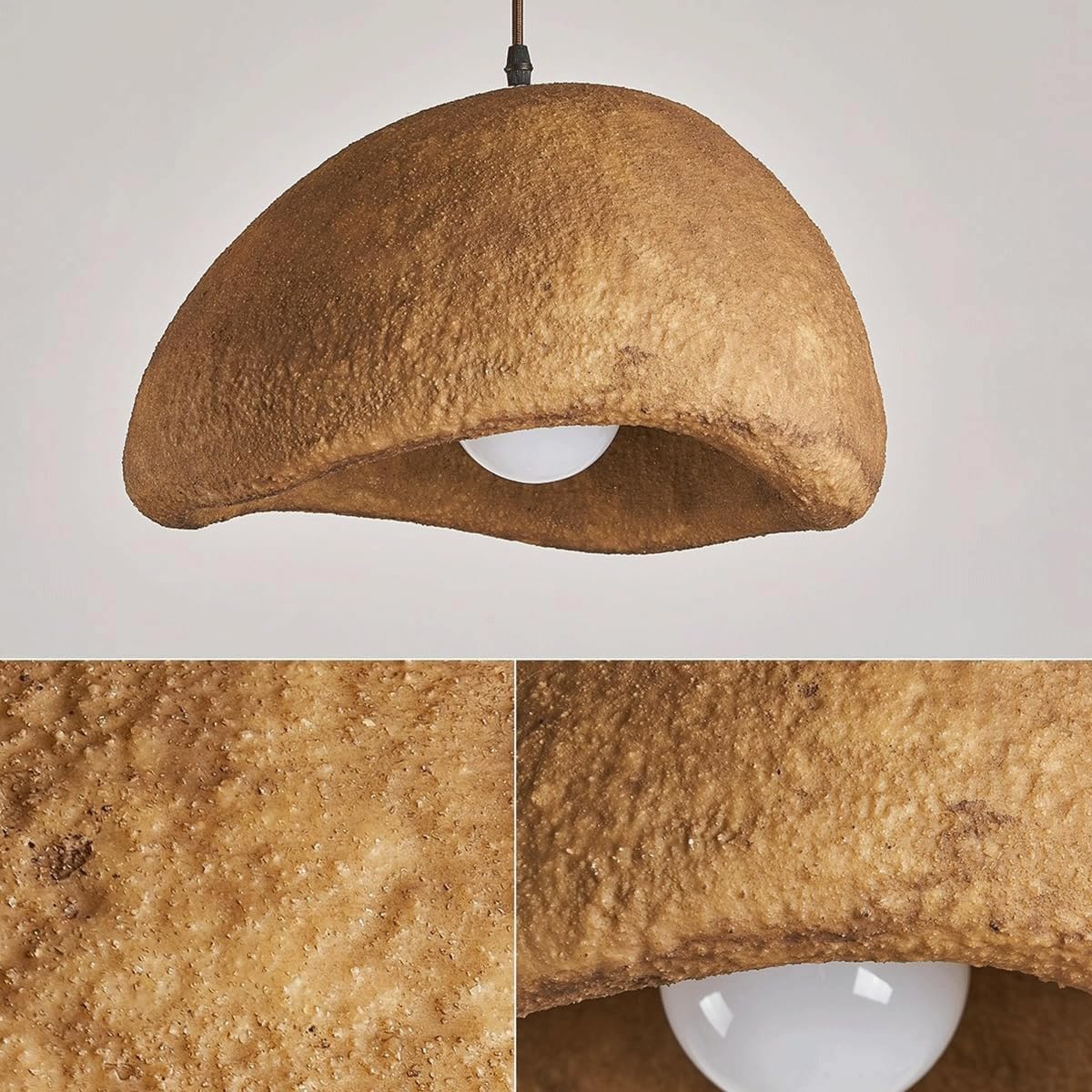 Pendant Resin Cloud Light Japandi Style | Belnora