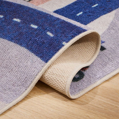 Play Mat Polyester City Road Design for Children Room | Tarelix