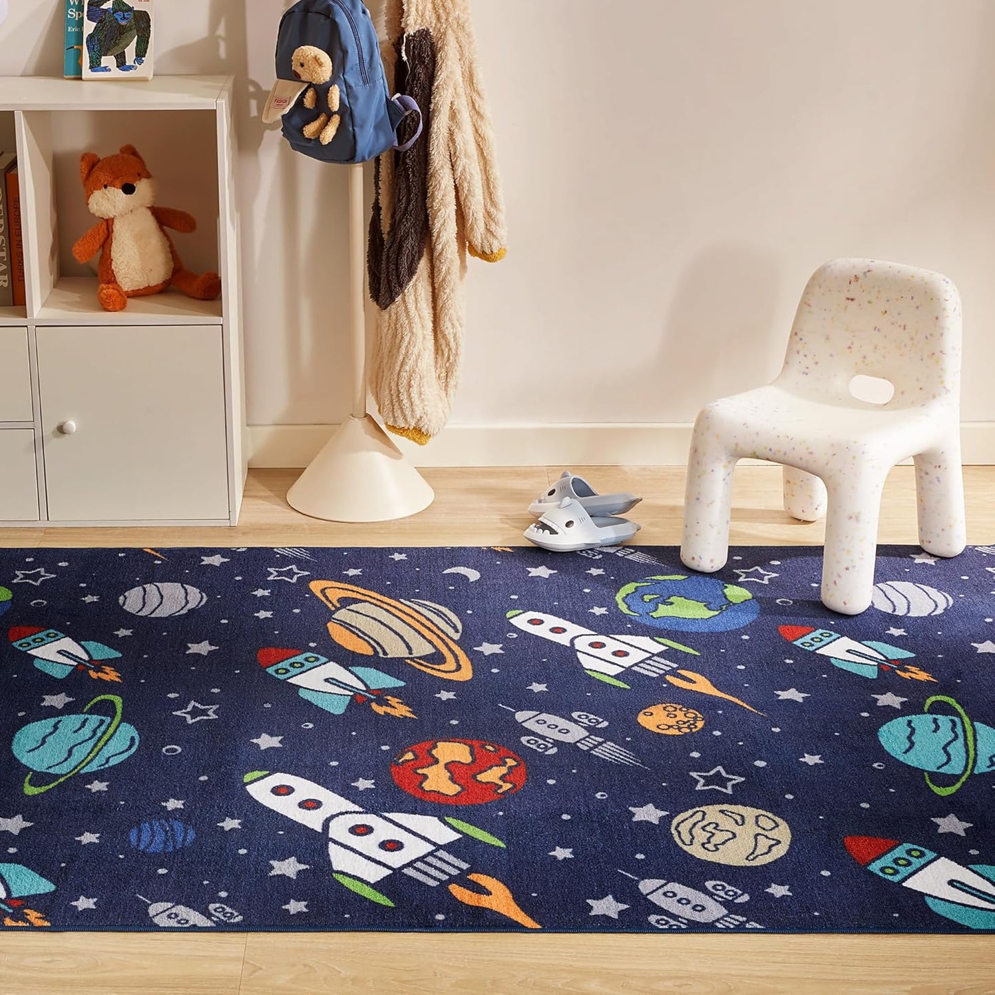 Play Mat Polyester Space Pattern for Kids Room Use | Meralix