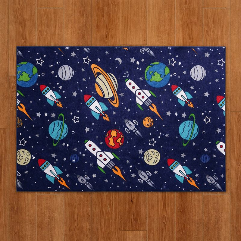 Play Mat Polyester Space Pattern for Kids Room Use | Meralix