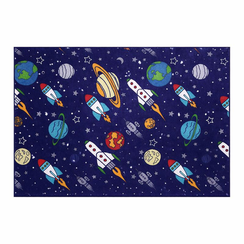 Play Mat Polyester Space Pattern for Kids Room Use | Meralix