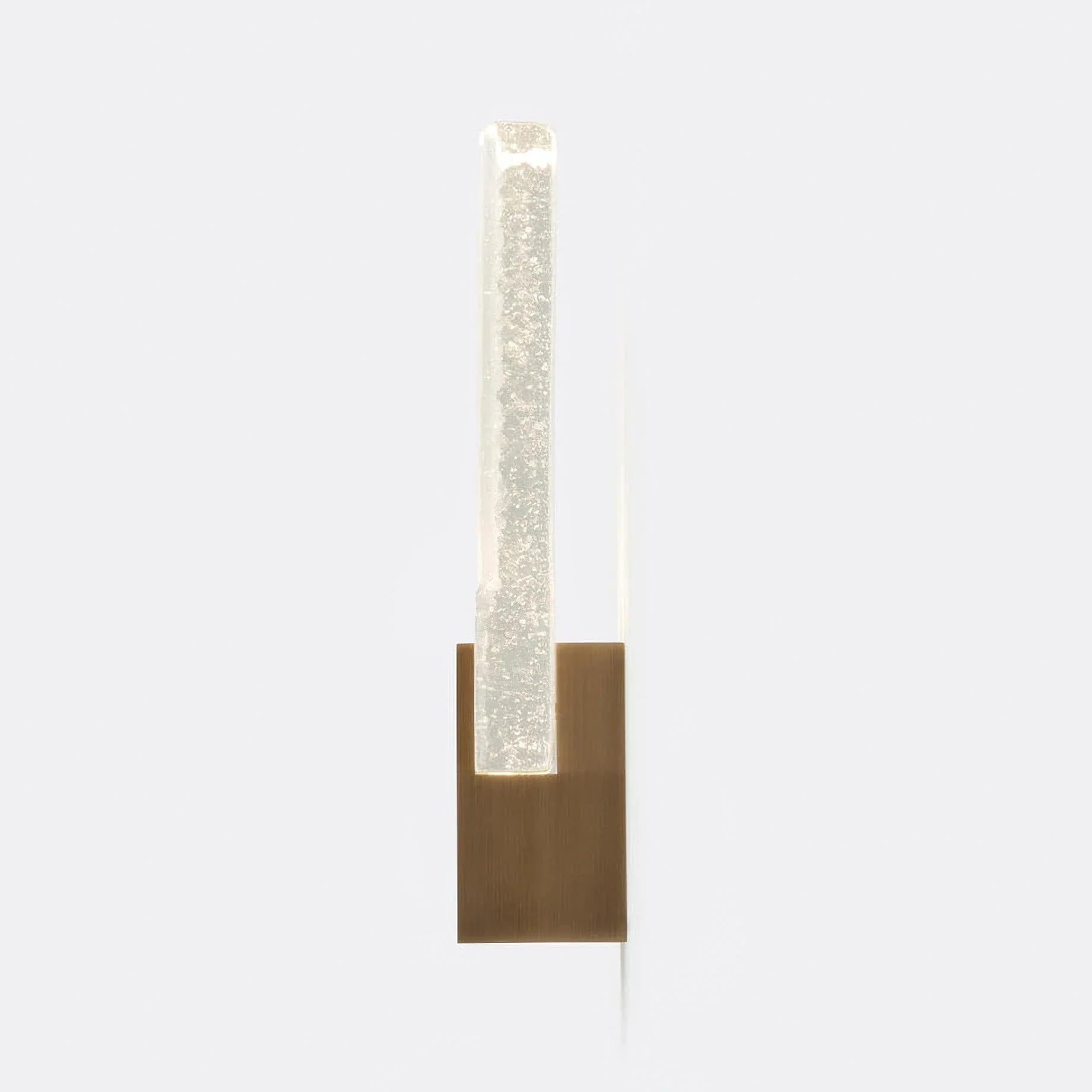 Pleated Crystal LED Wall Sconce Light | Prismor