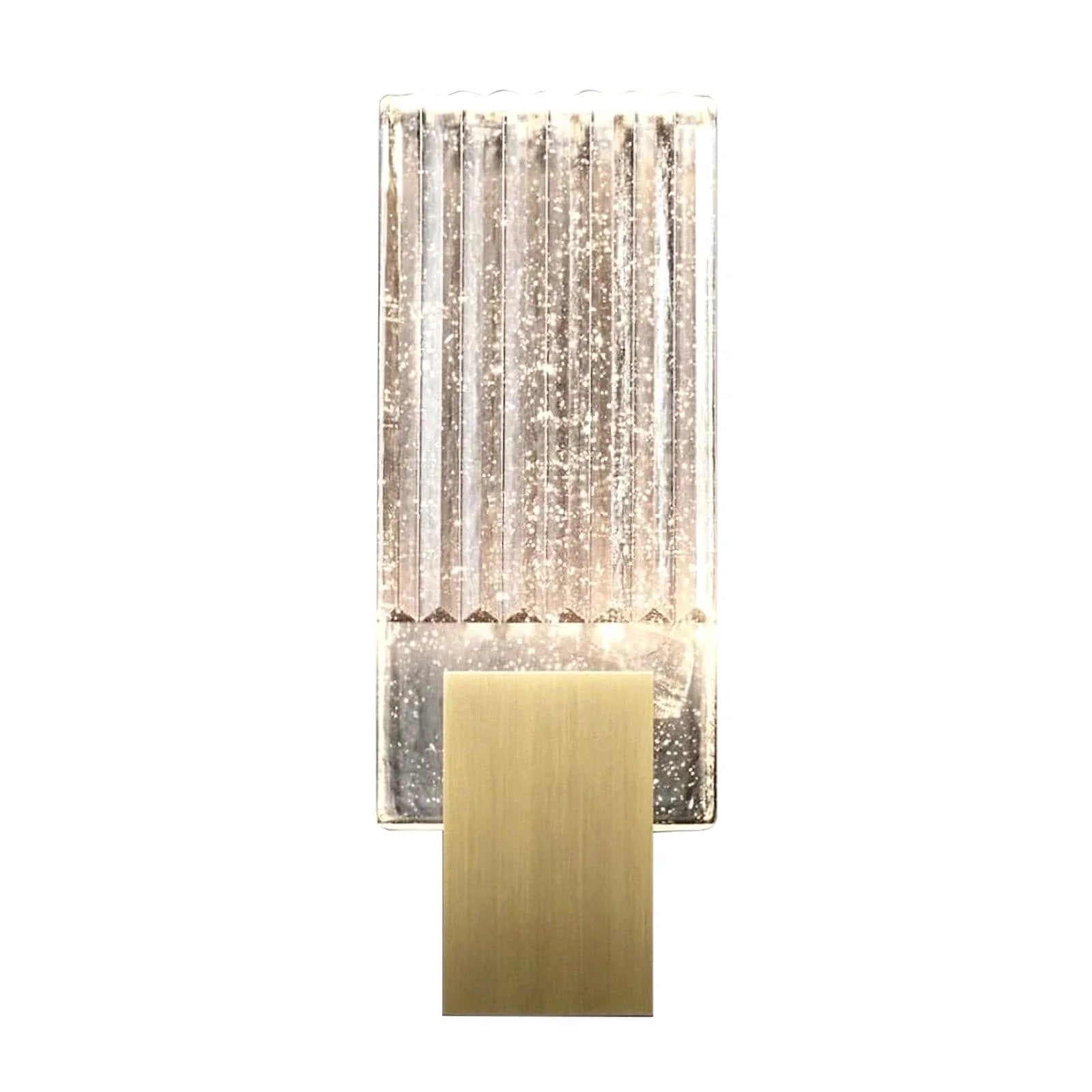 Pleated Crystal LED Wall Sconce Light | Prismor