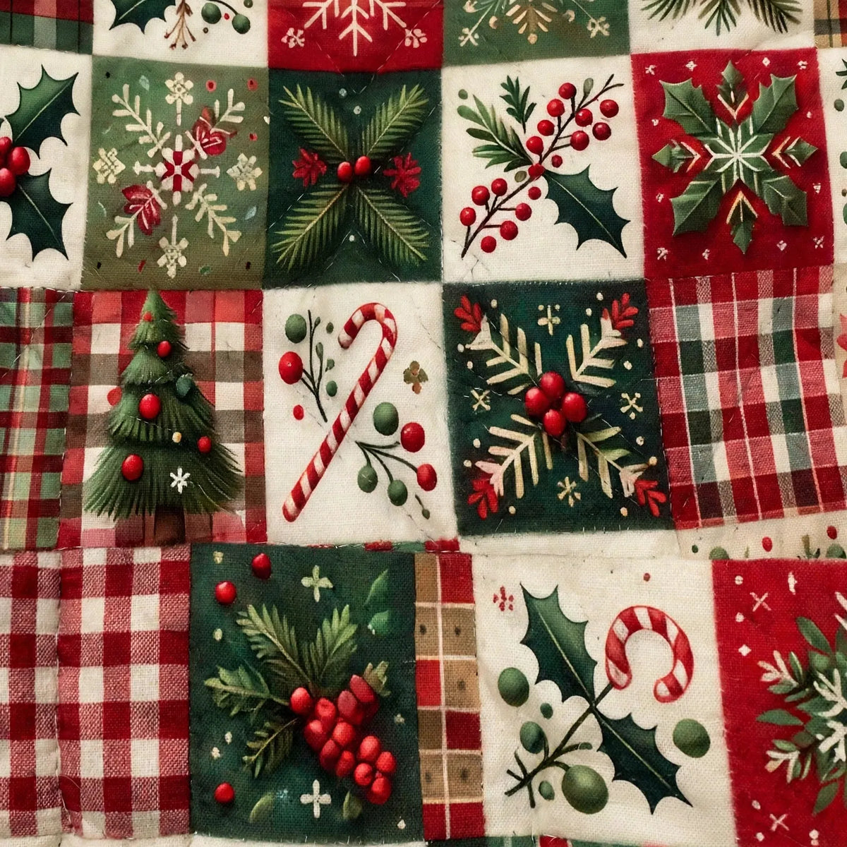 Plush Christmas Holiday Throw Blanket