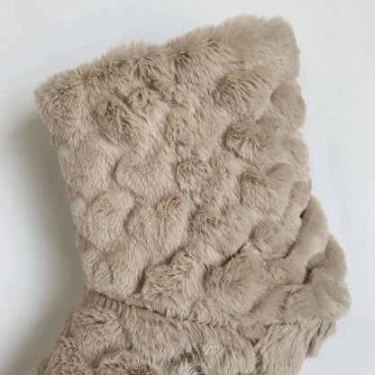 Plush Lined Indoor Slipper Socks
