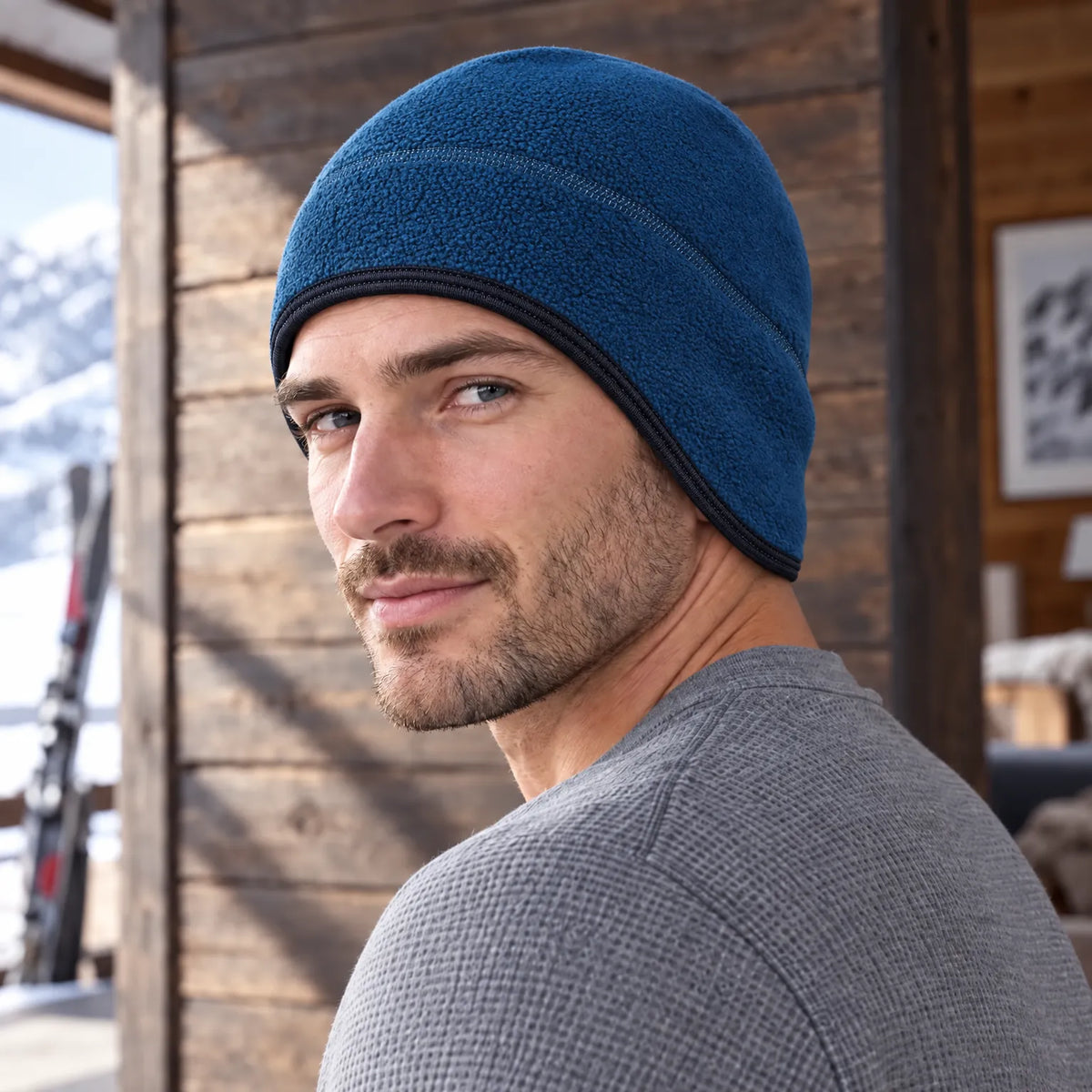 Polar Fleece Winter Beanie Hat