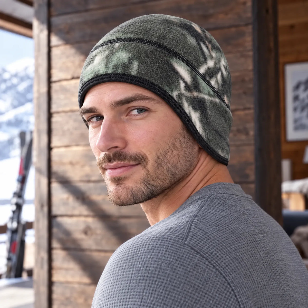 Polar Fleece Winter Beanie Hat