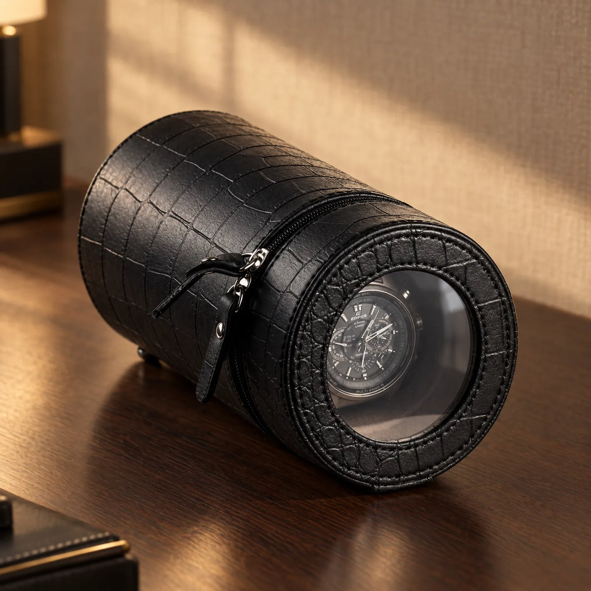 Portable Cylindrical Automatic Watch Winder