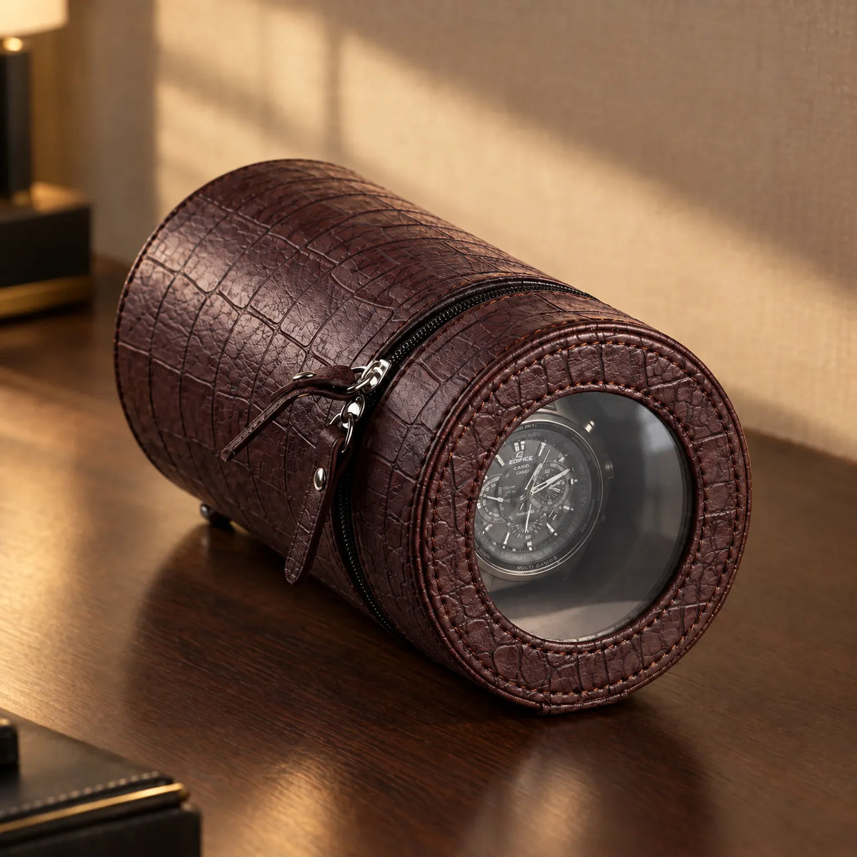 Portable Cylindrical Automatic Watch Winder