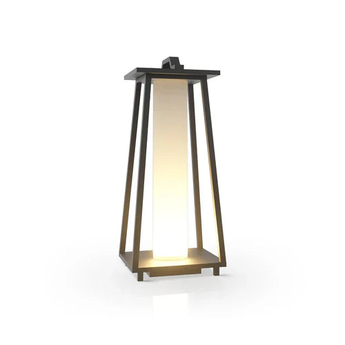 Portable LED Outdoor Lantern Warm Light Stainless Steel | Jornix