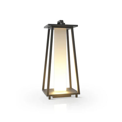 Portable LED Outdoor Lantern Warm Light Stainless Steel | Jornix
