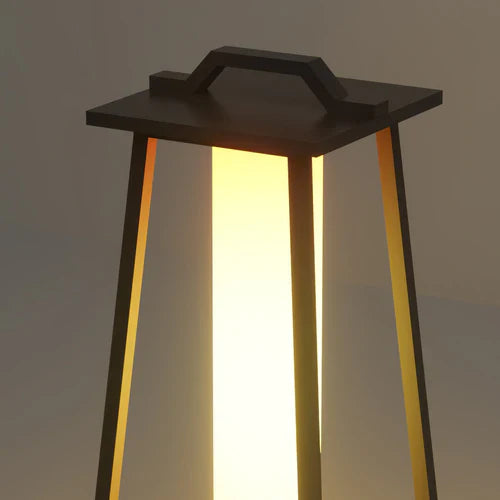 Portable LED Outdoor Lantern Warm Light Stainless Steel | Jornix