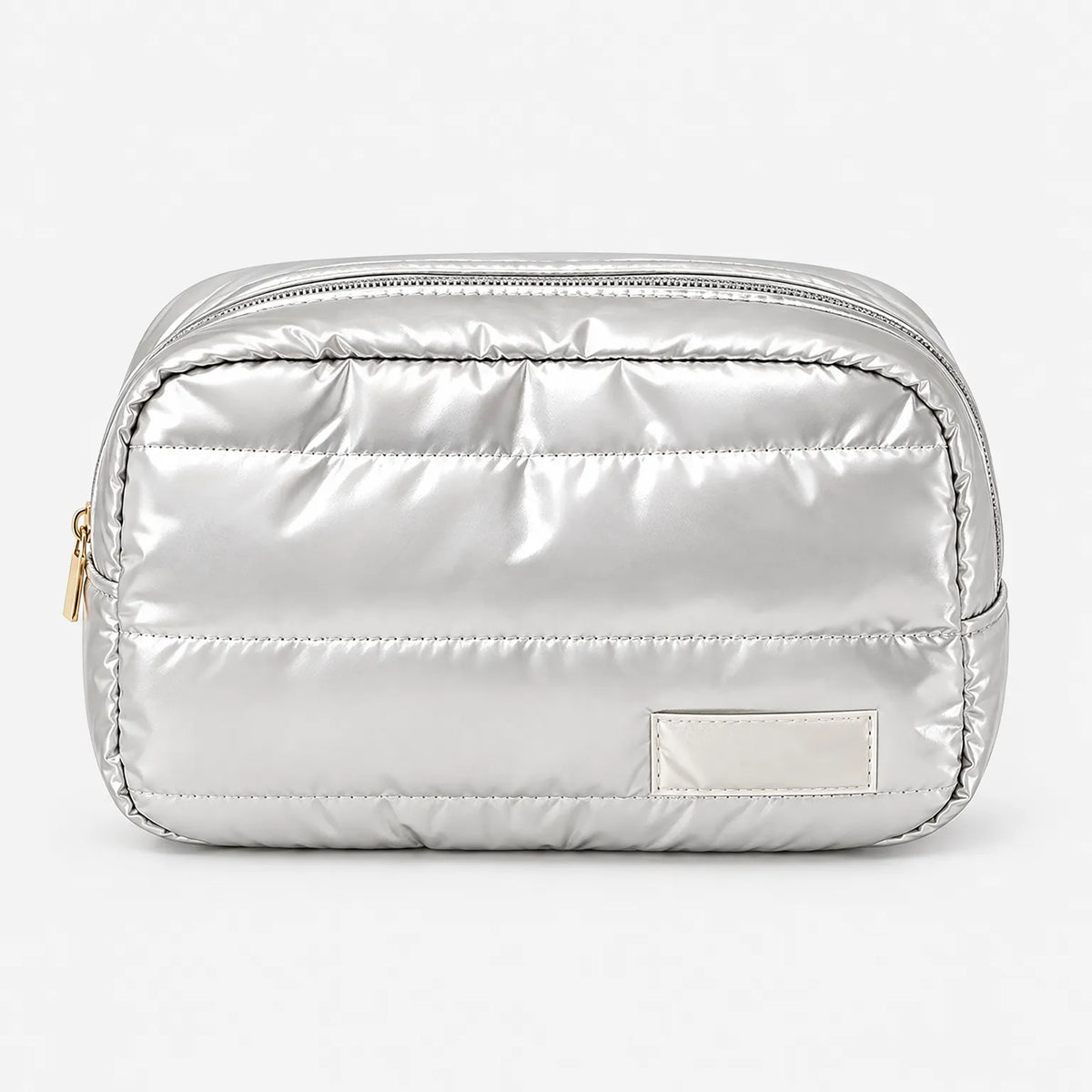 Quilted Travel Makeup Bag