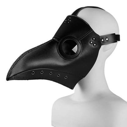 Realistic Black Plague Doctor Mask | CorvoMask