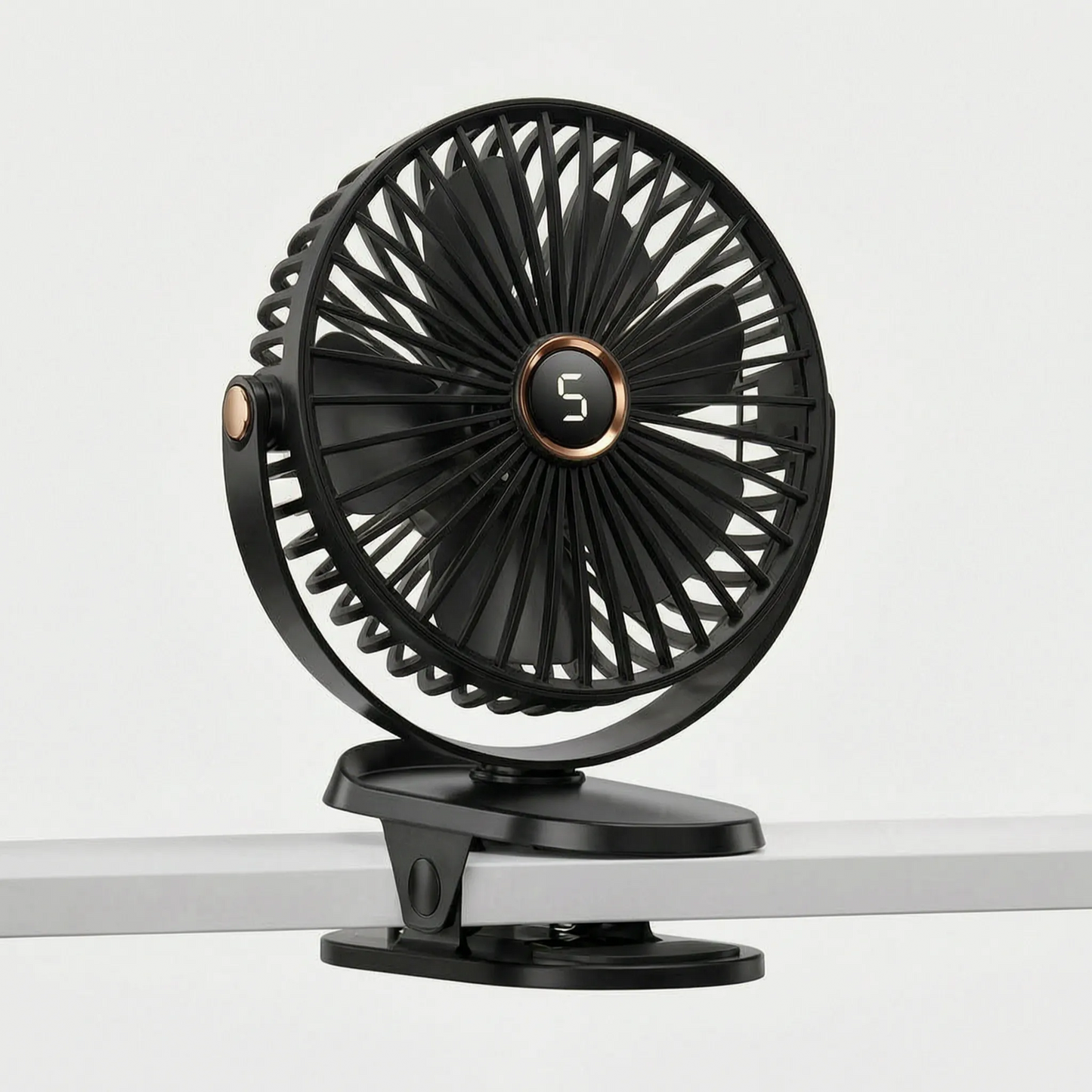 Rechargeable Camping Fan With Light | CampBreeze