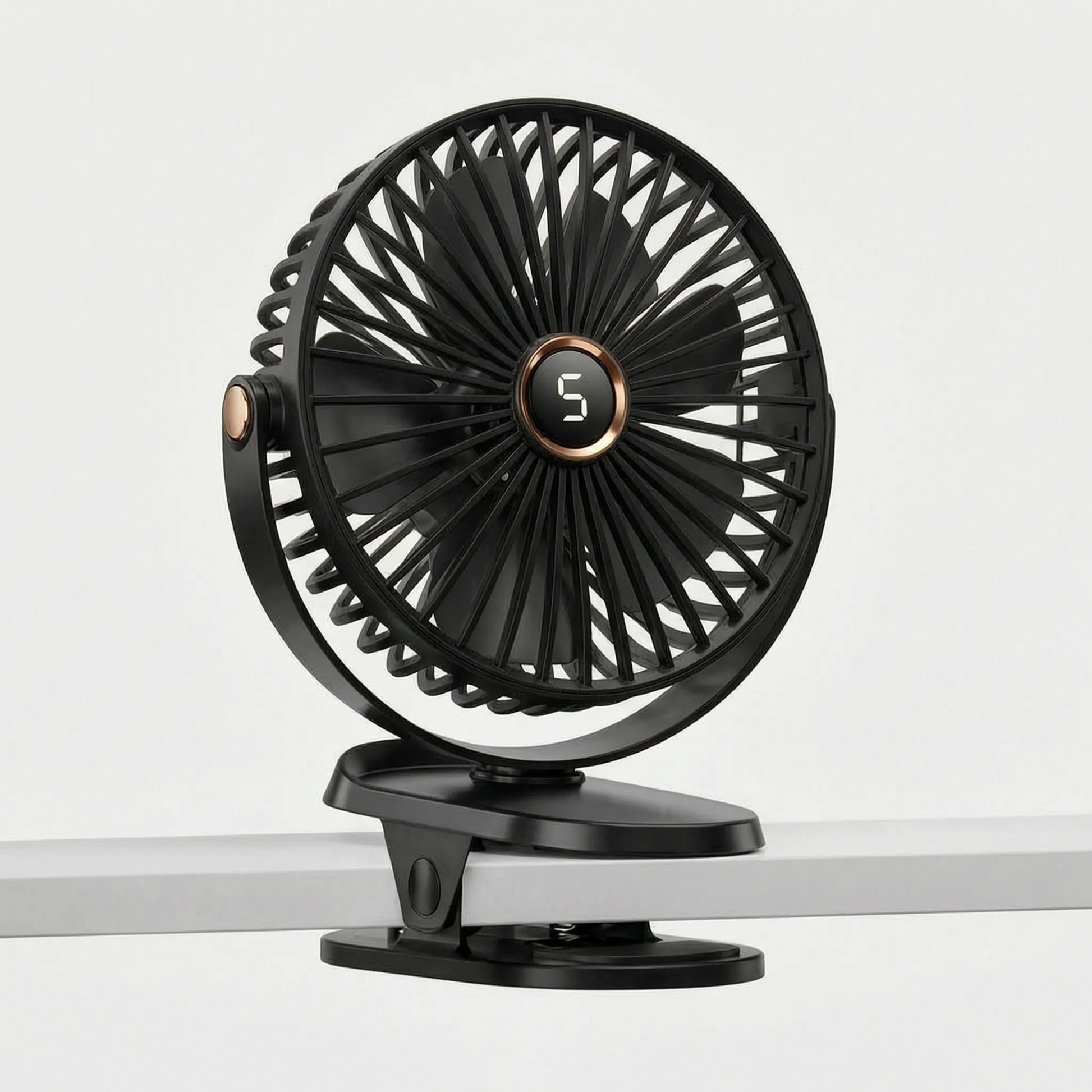 Rechargeable Camping Fan With Light | CampBreeze