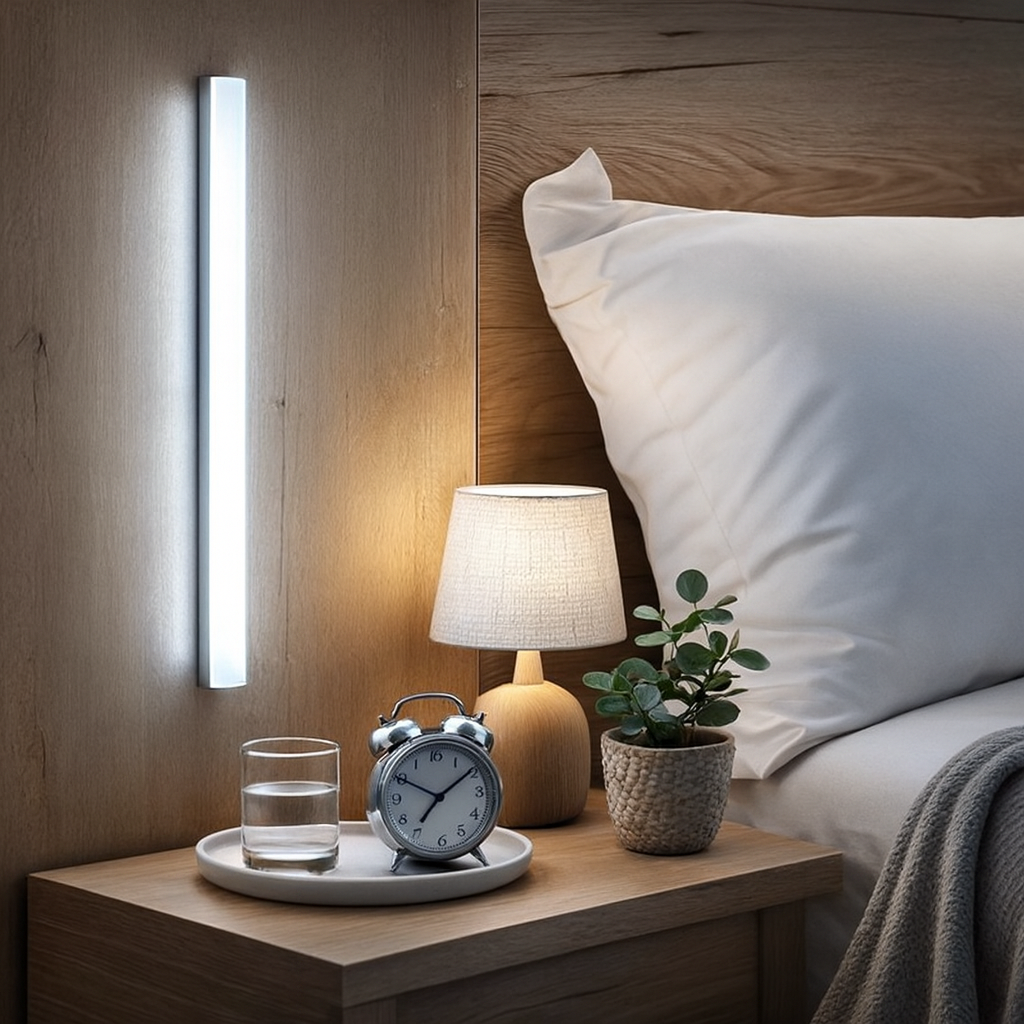 Rechargeable LED Wall Lamp for Bedside and Hall | Lumaire