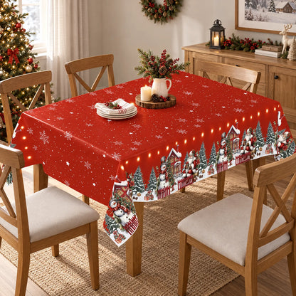 Rectangular Holiday Dining Table Cover