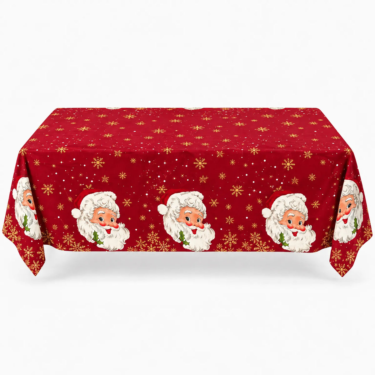 Rectangular Holiday Print Dining Tablecloth