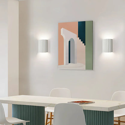 Resin Body Wall Light in Nordic Minimalist Style | Lumoris