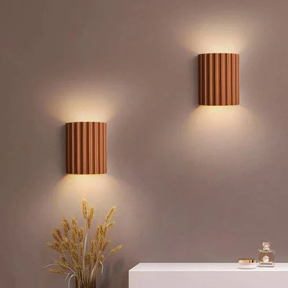 Resin Body Wall Light in Nordic Minimalist Style | Lumoris