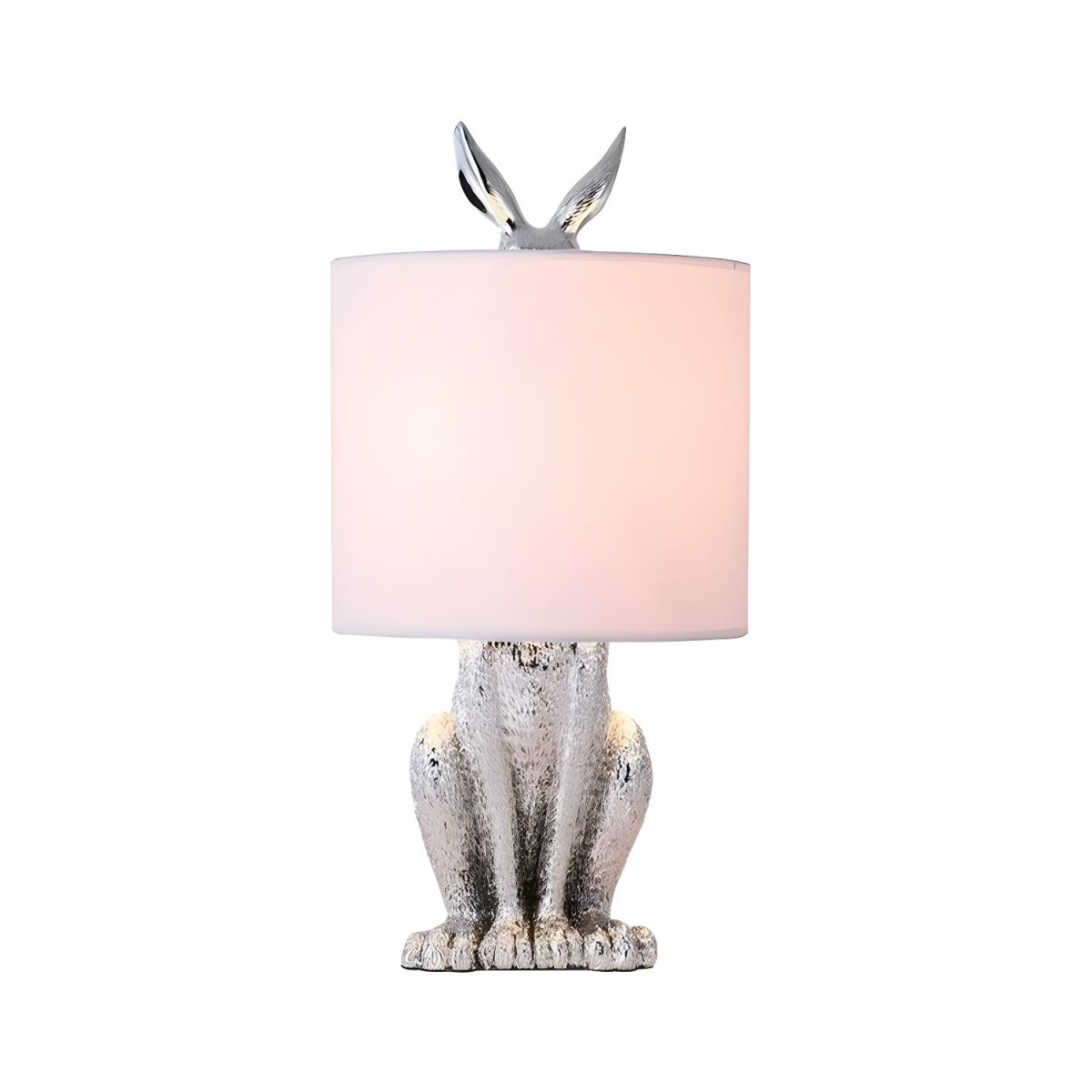 Resin Rabbit Mask Table Lamp Nordic Art Deco Style | Luminexi