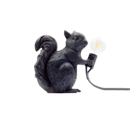 Resin Squirrel Table Lamp Nordic Art Deco Style | Ortivo