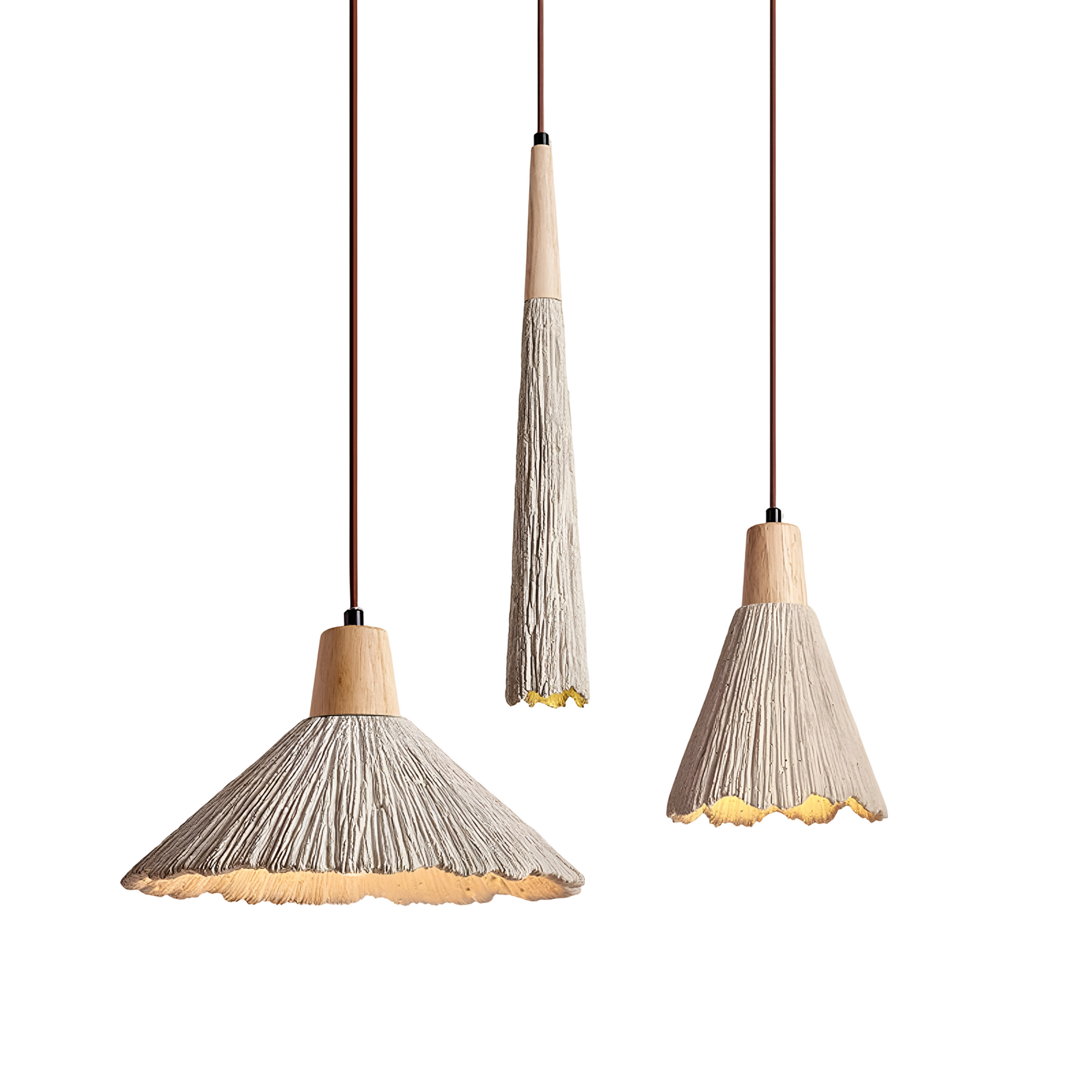 Retro Cement Pendant Light Wabi Sabi Style | Cemtara