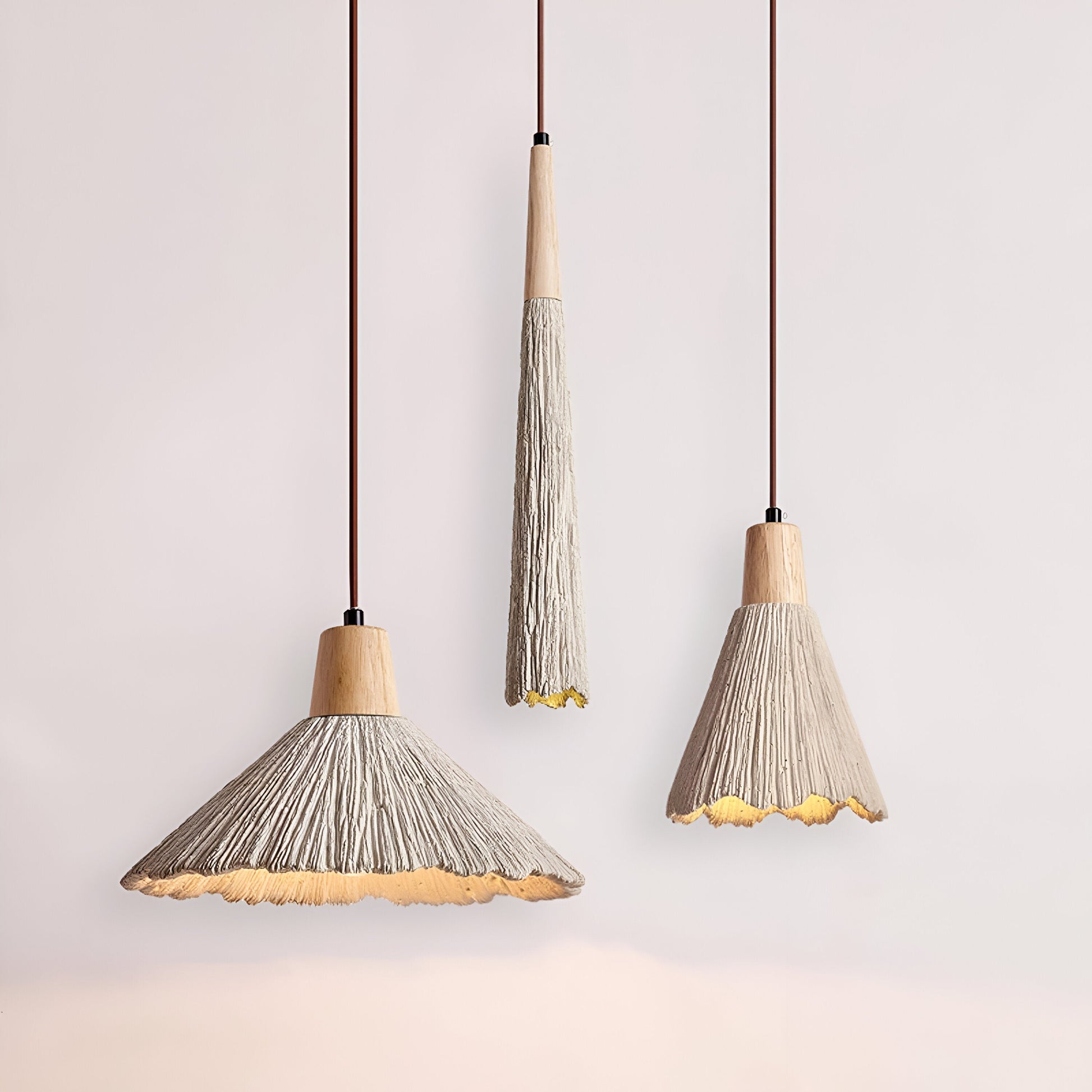 Retro Cement Pendant Light Wabi Sabi Style | Cemtara
