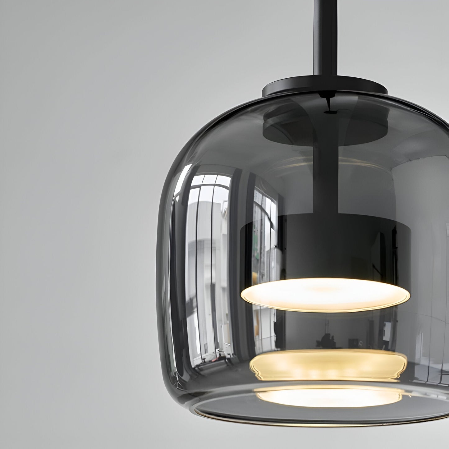 Retro Glass LED Pendant Light Modern Style | Orvixy