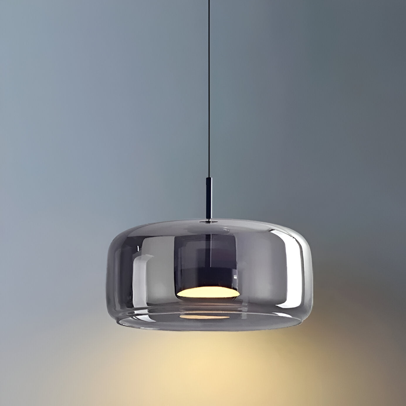 Retro Glass LED Pendant Light Modern Style | Orvixy