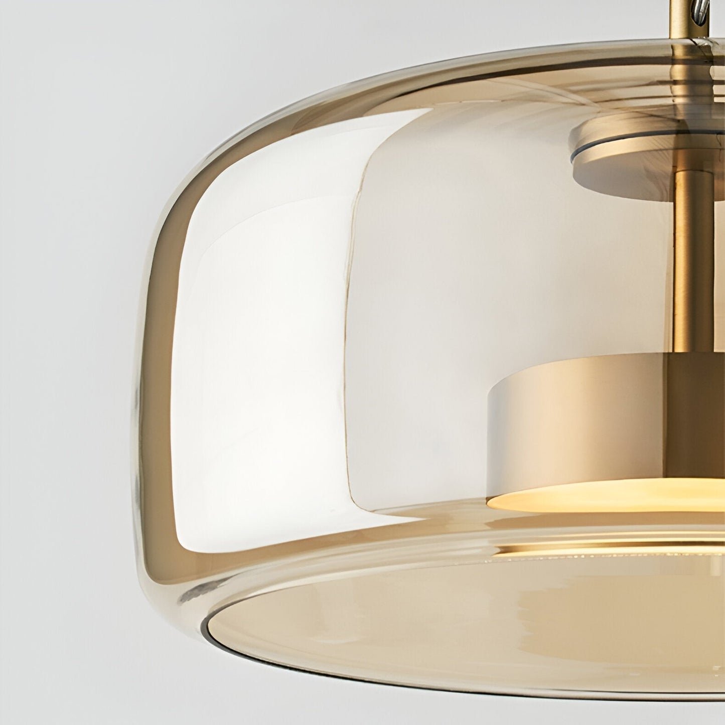 Retro Glass LED Pendant Light Modern Style | Orvixy
