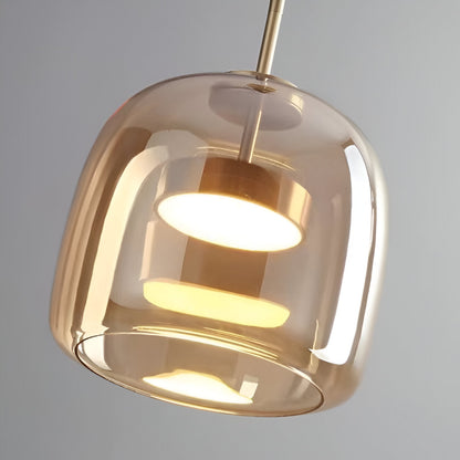 Retro Glass LED Pendant Light Modern Style | Orvixy