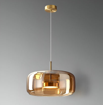 Retro Glass LED Pendant Light Modern Style | Orvixy
