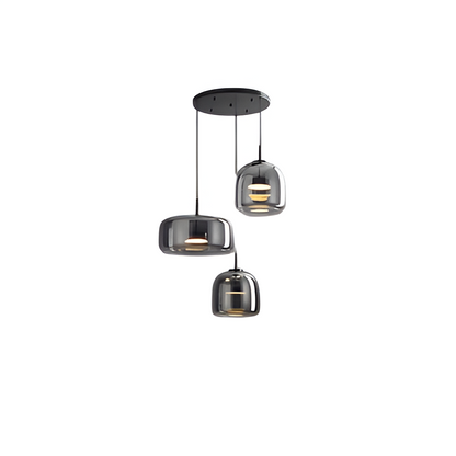 Retro Glass LED Pendant Light Modern Style | Orvixy