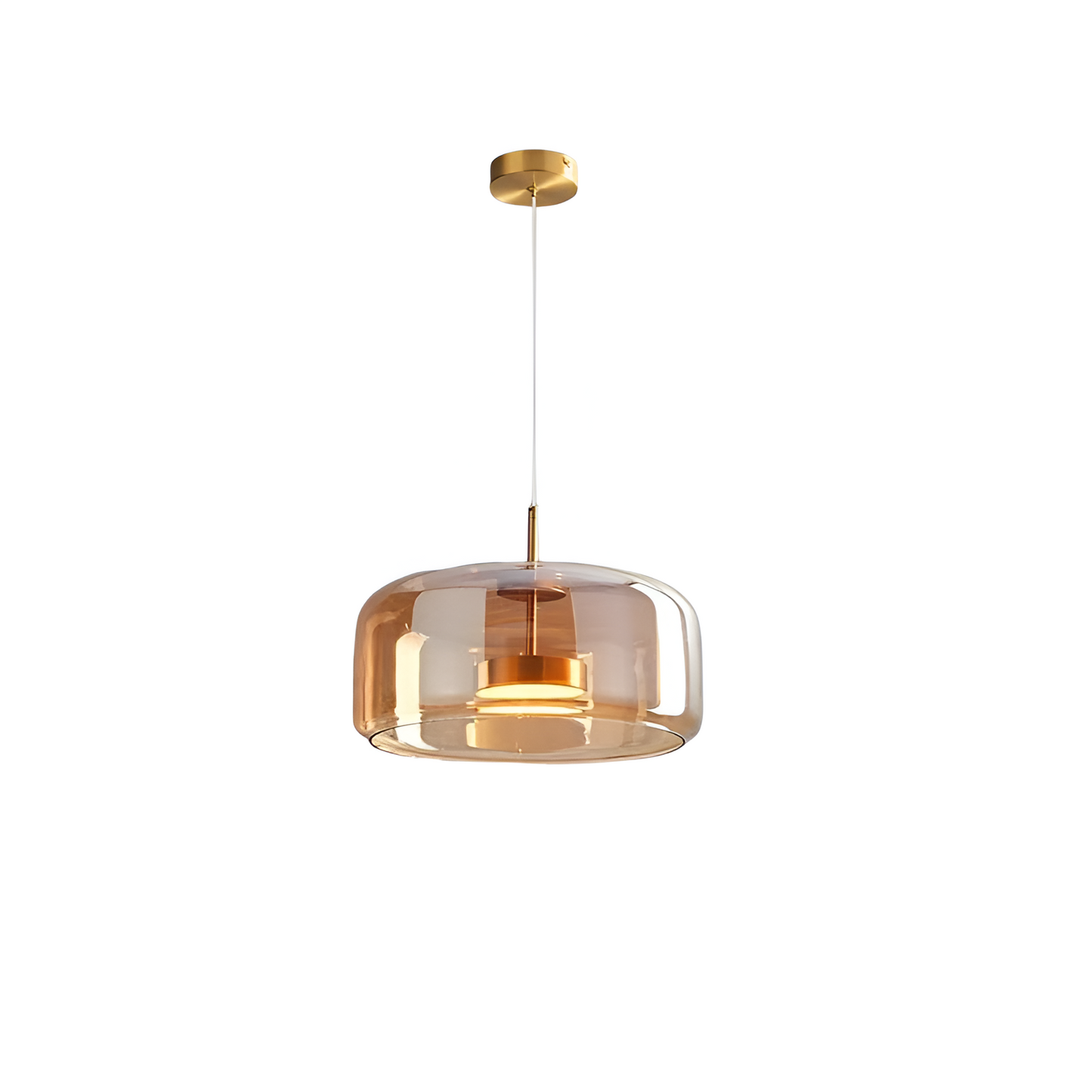 Retro Glass LED Pendant Light Modern Style | Orvixy