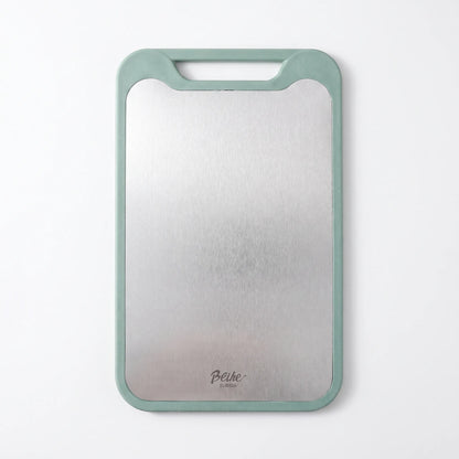 Reversible Kitchen Cutting Board with Built In Grater