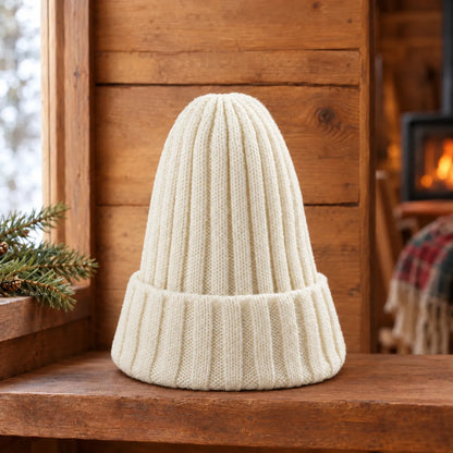 Ribbed Knit Winter Toque