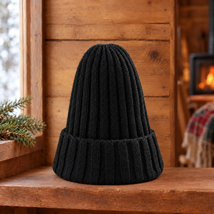 Ribbed Knit Winter Toque