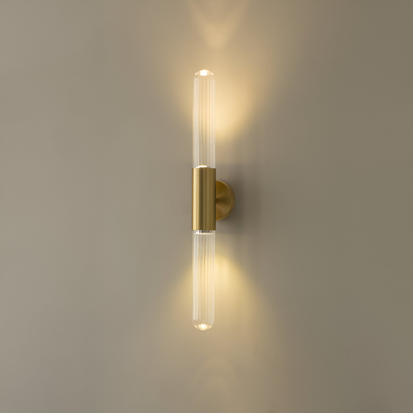 Ripple Glass Nordic Wall Light for Soft Accent Glow | Lumavik